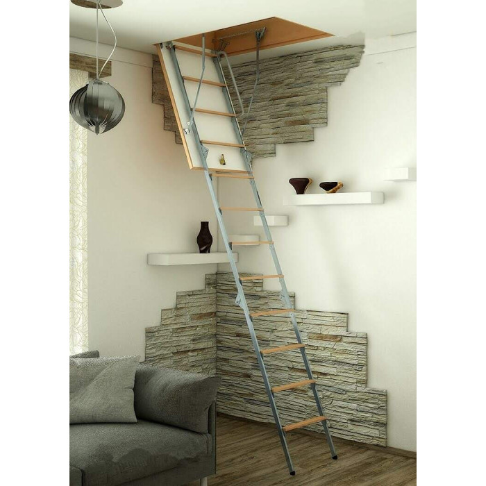 Сходи на горище Bukwood Compact METAL STANDARD 120