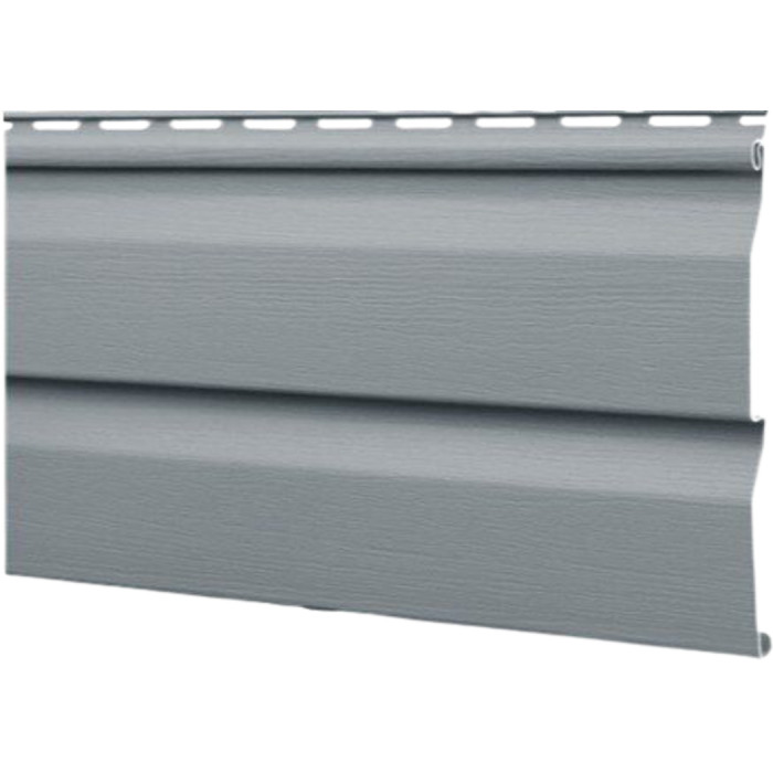 Сайдинг канадський Mitten (Міттен) Satin Grey корабельний брус