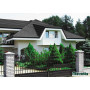 Композитна черепиця Metrotile Bond graphite
