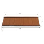 Композитна черепиця Metrotile Wood walnut