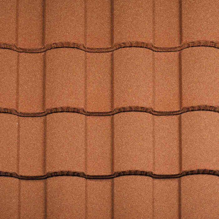 Композитна черепиця Metrotile Roman terracotta
