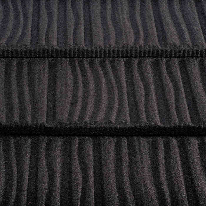 Композитна черепиця Metrotile Wood coal black