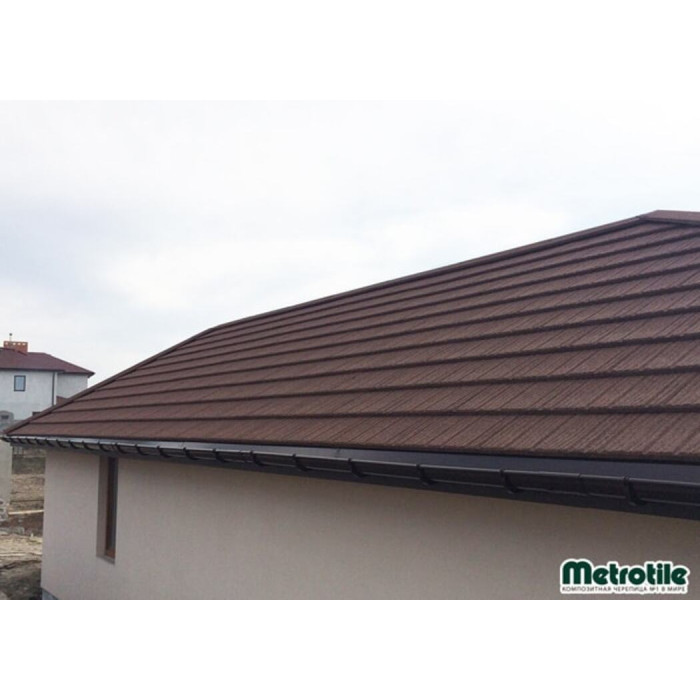 Композитна черепиця Metrotile Wood walnut
