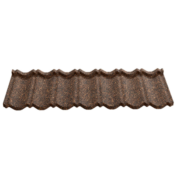 Композитна черепиця Novatik Natura Classic Brown earth