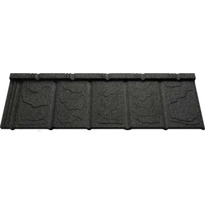 Композитна черепиця Novatik Natura Stone Dark moon