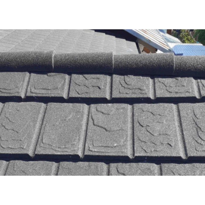 Композитна черепиця Novatik Natura Stone Graphite gray