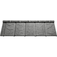 Композитна черепиця Novatik Natura Stone Graphite gray