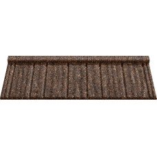 Композитна черепиця Novatik Natura Wood Brown Earth