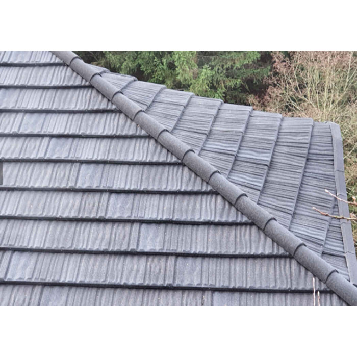 Композитна черепиця Novatik Natura Wood Graphite gray