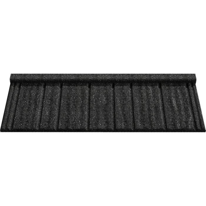 Композитна черепиця Novatik Natura Wood Black volcano