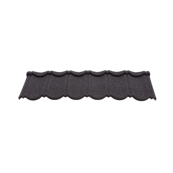 Композитна черепиця Queentile Classic black