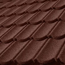 Композитна черепиця Queentile Classic brown