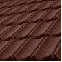 Композитна черепиця Queentile Classic brown