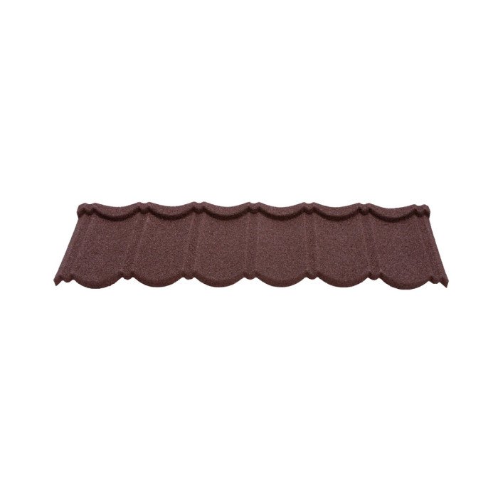 Композитна черепиця Queentile Classic brown