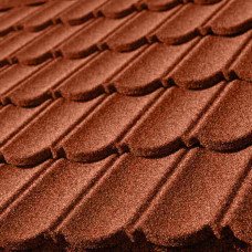 Композитна черепиця Queentile Classic terracotta