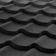 Композитна черепиця Queentile Standard black