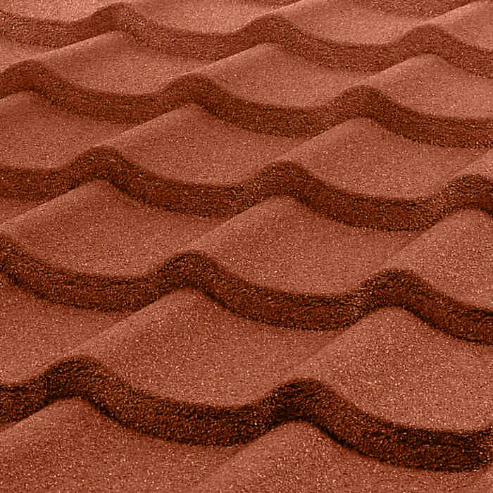Композитна черепиця Queentile Standard terracotta